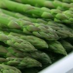 Raw asparagus